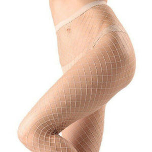2x MeMoi Maxi Net Fishnet Tights White